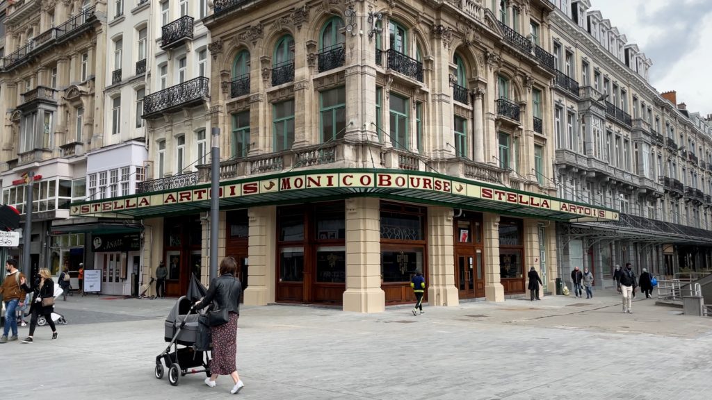 Brussels' Le Grand Café restored to 1947 glory
