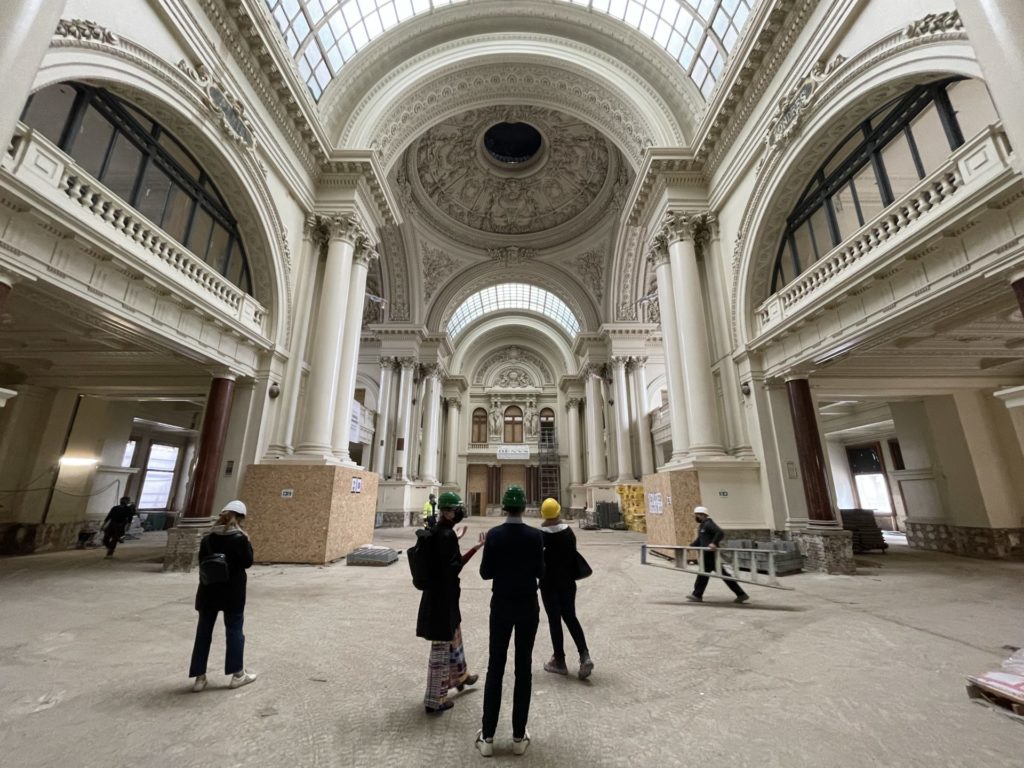 Overhaul of Franciscan monastery ruins at Brussels' Bourse