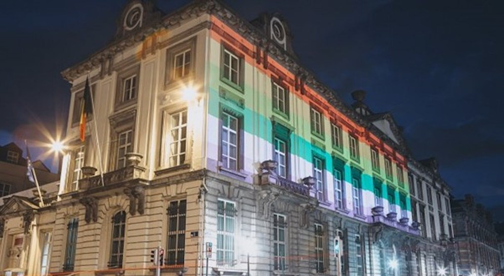 IDAHOT: Belgian government buildings in rainbow colours against homophobia