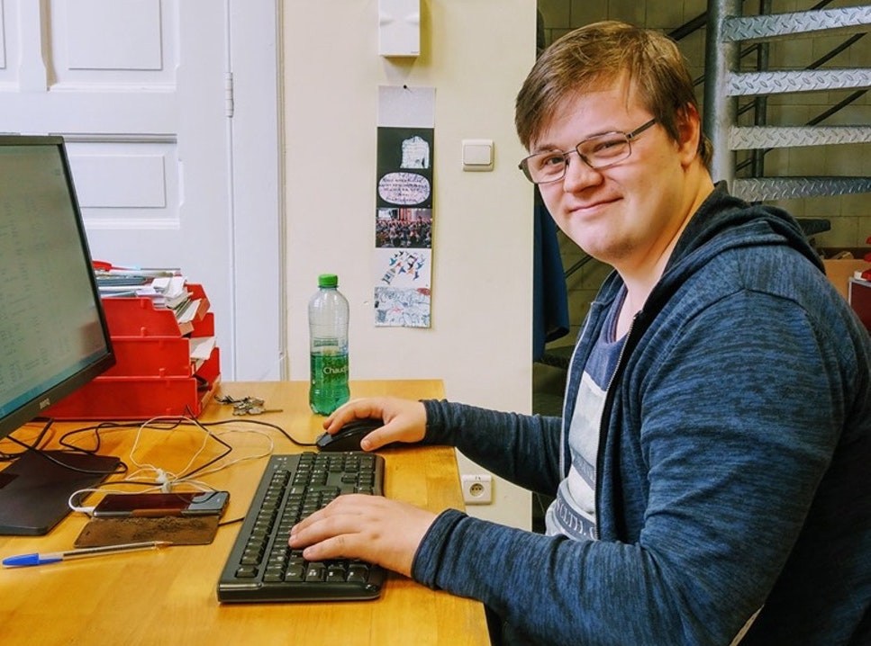 First employee with Down's syndrome officially employed in Flanders