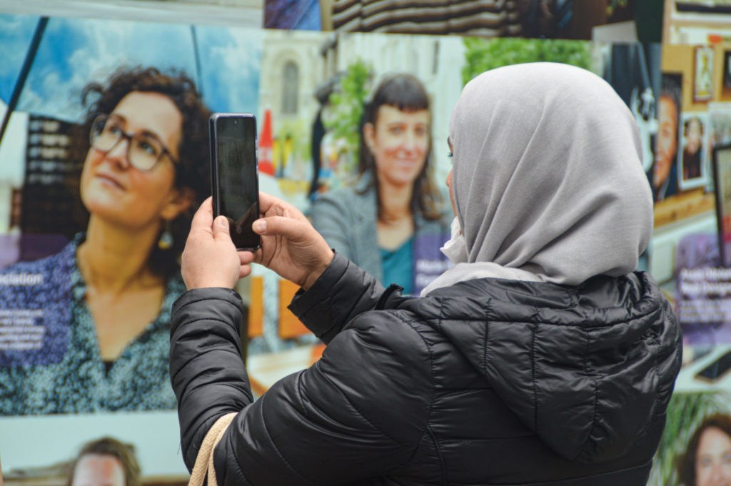 Photoreportage Exhibition Of 100 Women During The Pandemic