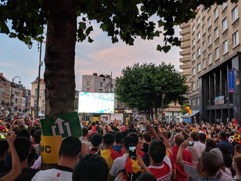 What are the rules for watching the Euro 2020 in Belgium?