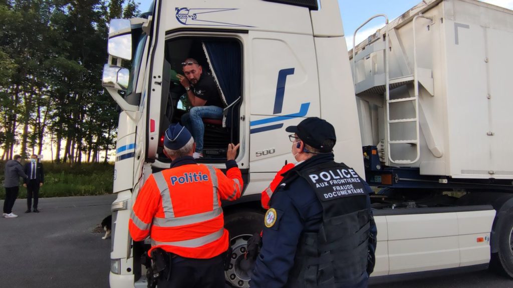 Belgian and French police join to fight human traffickers