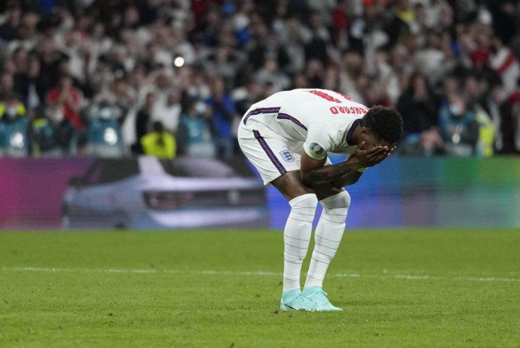 English Football Association 'disgusted' by online racism after Euro2020 final