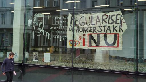 Hunger strike support group lifts its occupation of University of Ghent building
