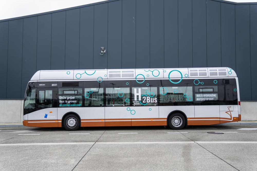 STIB's hydrogen-powered bus will launch in September
