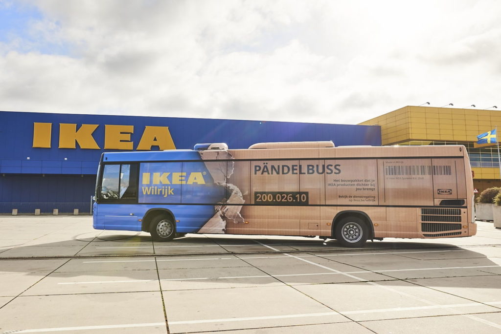 IKEA introduces shuttle bus to and from Antwerp store to reduce traffic
