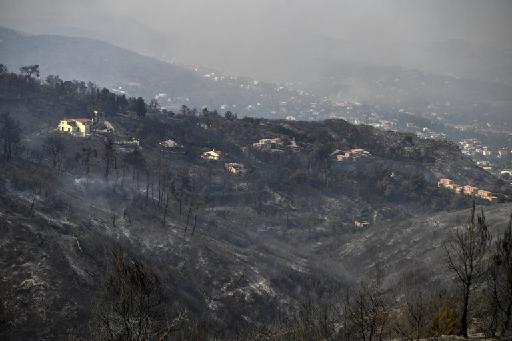 Devastating fires continue to spread in Greece