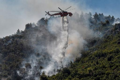 Greece: Euboea in flames, fires north of Athens in remission
