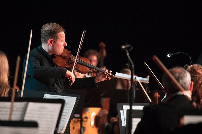 Belgian violinist headlines at historical concert in Dubai