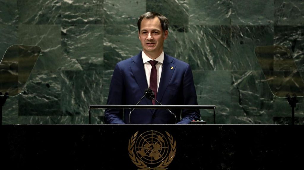Prime Minister De Croo highlights need for action on climate change at UN General Assembly