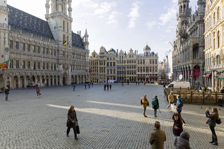 Brussels among last dark red zones in Europe as travel map turns orange