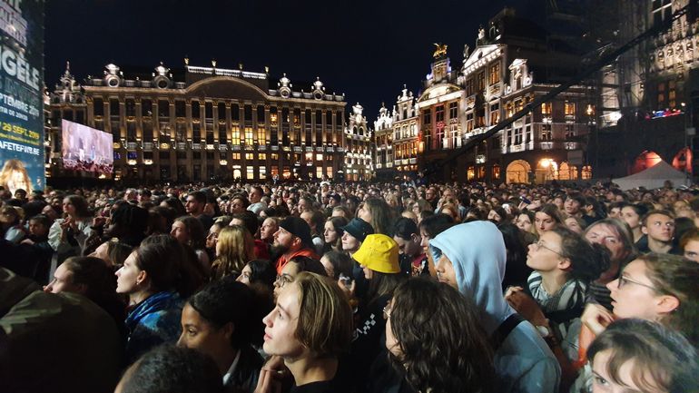 Large-scale free concert on Grand Place tonight