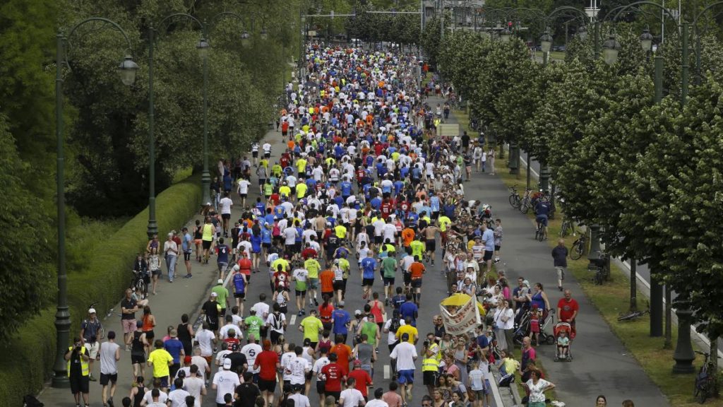 Over 16,500 people completed the Brussels 20 km