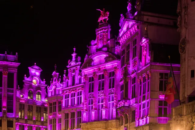 Brussels goes pink for start of breast cancer awareness month