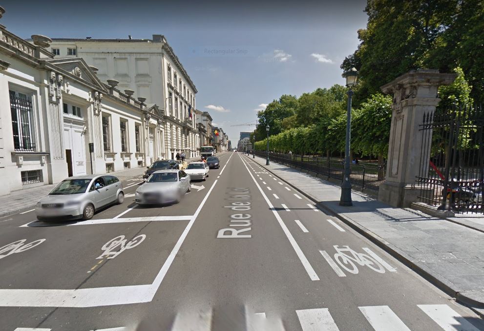 Brussels scraps one carriageway on Rue de la Loi for new cycle paths
