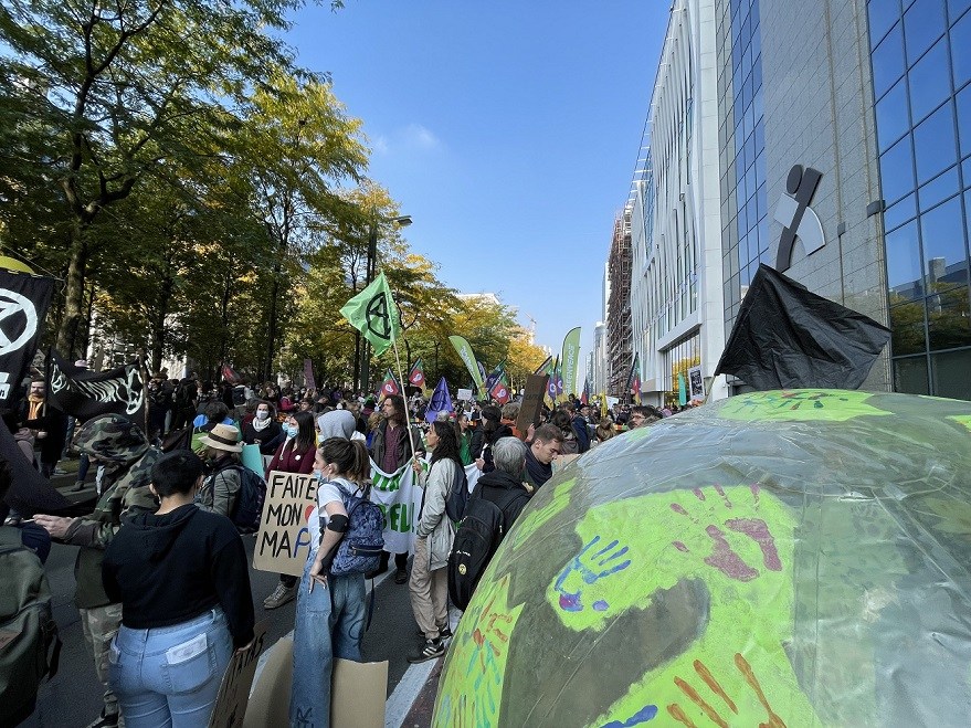 Brussels' climate march and the EU Green Deal