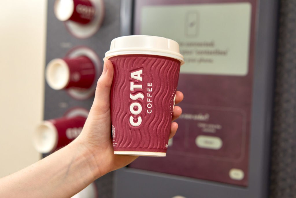 Costa Coffee bets on machines for Belgian launch