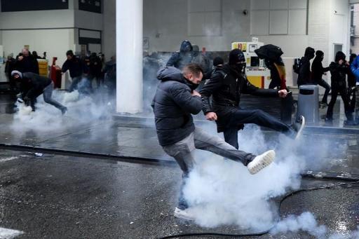 Minor arrested during riots after protest in Brussels last weekend