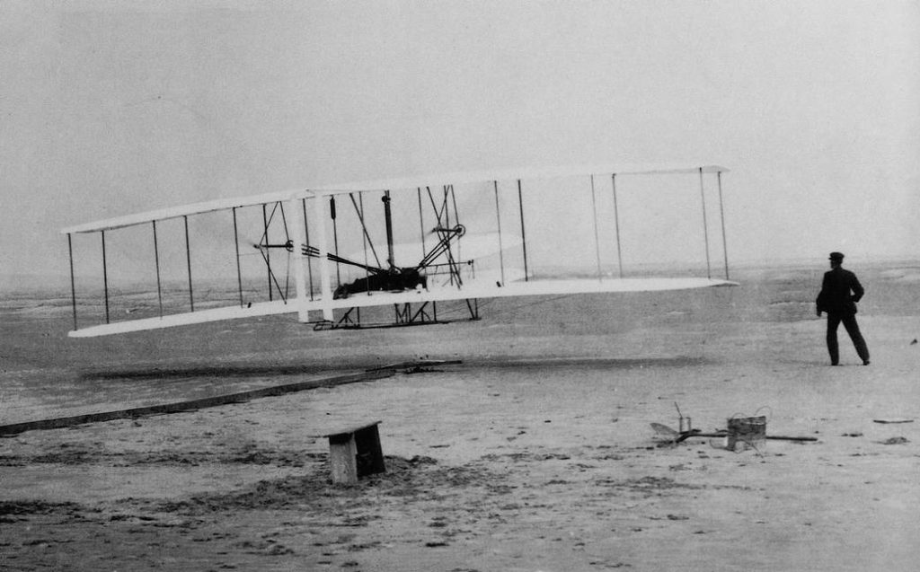 This day in history - The first airplane flies