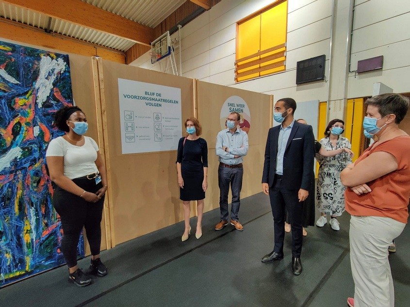 Annual compensation limit increased for volunteers at vaccination centres