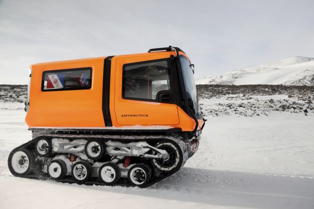 Belgian polar station in Antarctica deploys first e-vehicle of its kind