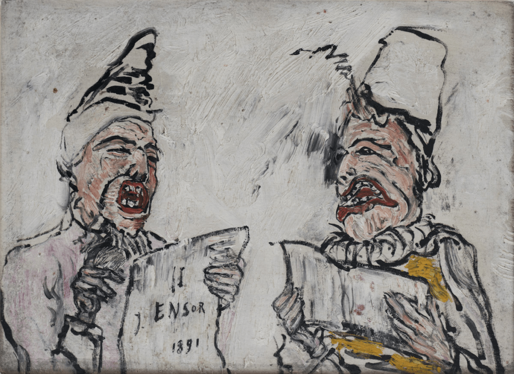 Rare works by Belgian artist James Ensor on show in New York