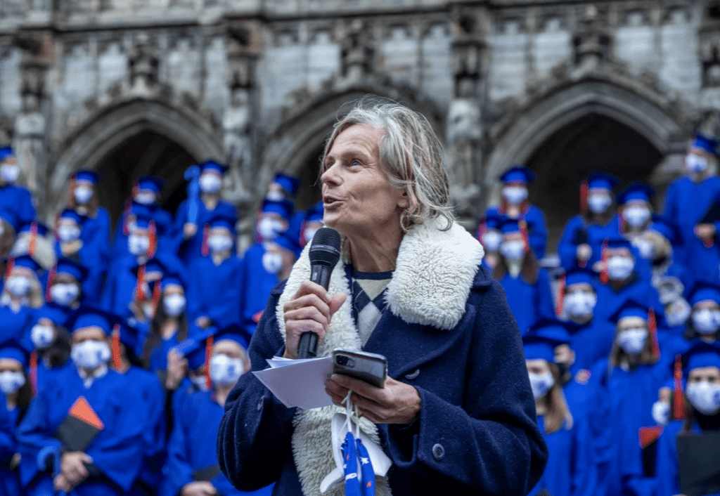 Tribute to Rector Prof. dr. Caroline Pauwels