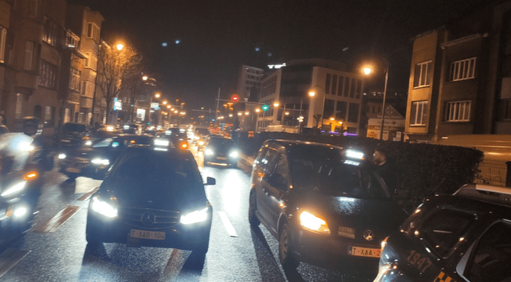 Thursday taxi protest plays havoc with rush hour traffic