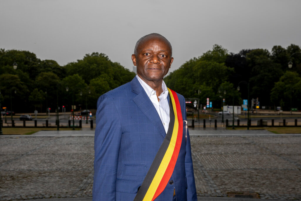 Football star Kompany's dad quits as Brussels' only black mayor