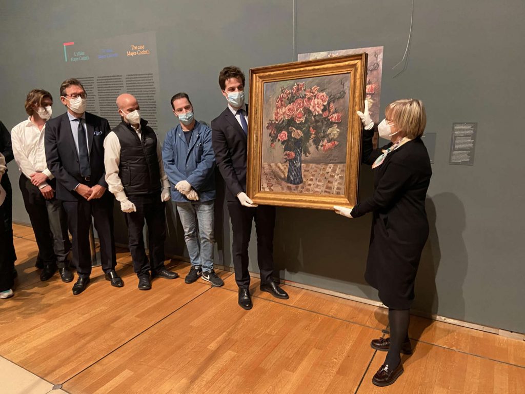 Belgium returns painting looted by Nazis to Jewish family