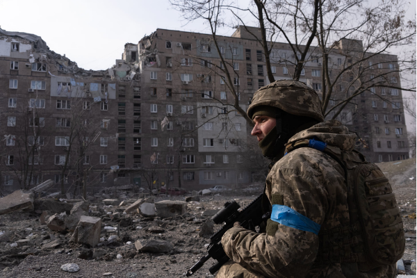 ‘I’m no warrior, but I can be useful’: The young men who stay in Ukraine