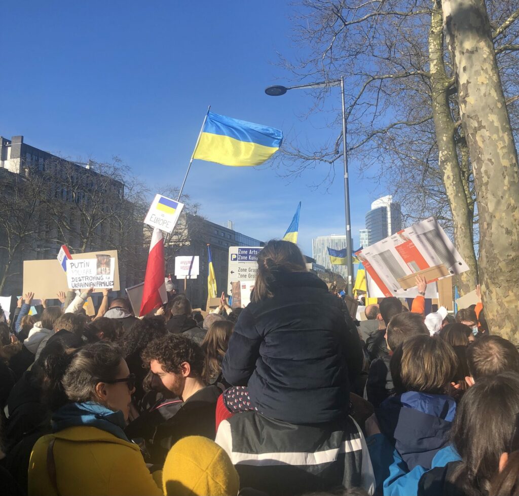 War in Ukraine: anti-war protest to be held at the end of March in Brussels