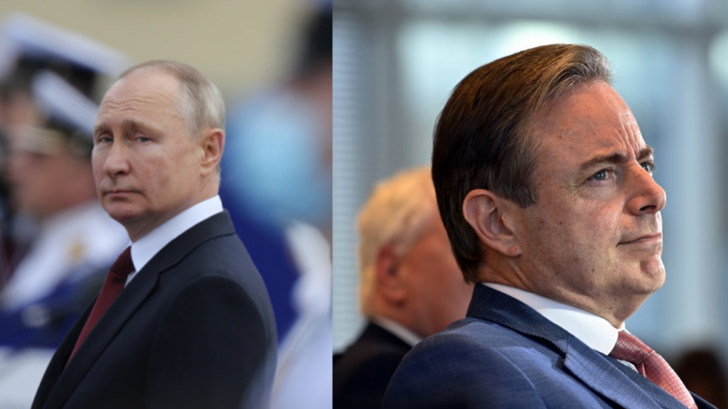 'Putin is a psychopath': War in Ukraine will not end soon, De Wever warns