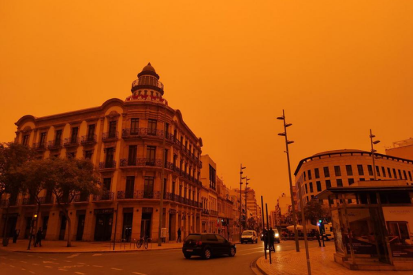 Why Belgian skies might turn orange today