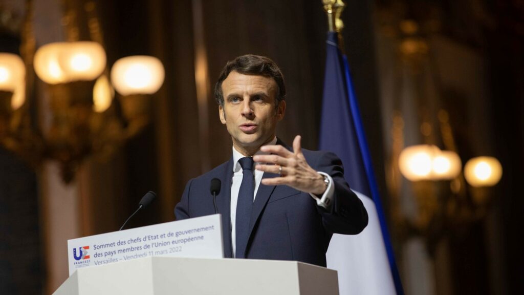 Macron at the helm as Ukraine war spins the EU's strategic compass