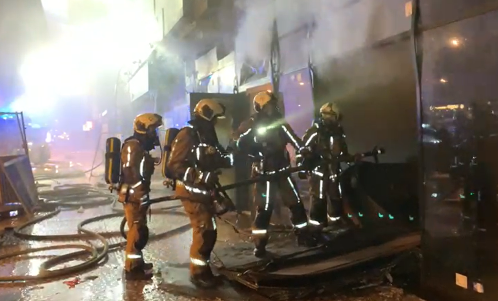 Brussels firefighter killed in blaze by Place Rogier metro station