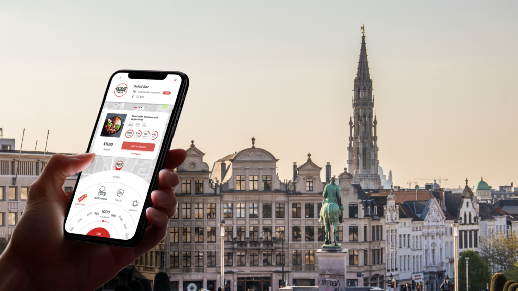 Brussels start-up takes calorie counting to a local level