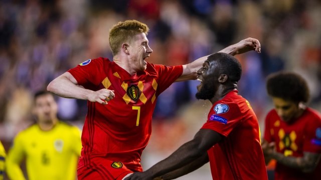 Belgium needs to beat Ireland to keep No.1 FIFA ranking following Brazil’s trouncing of Chile