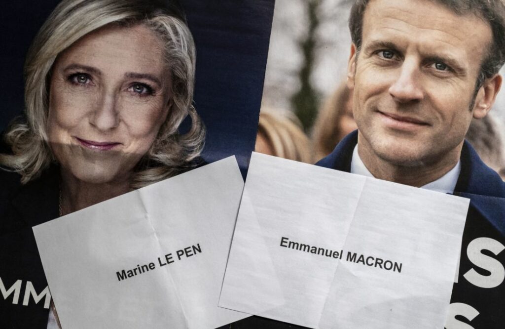 French presidential elections: Voter turnout slightly lower than five years ago