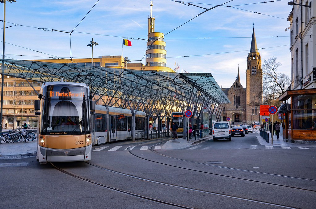 Railway works at Flagey start: these trams and buses will be disrupted