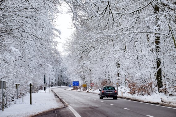 Code yellow for icy roads in Wallonia and Belgian Coast tonight