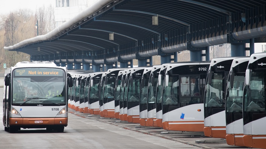 Brussels transit company STIB will replace 411 diesel buses by 2030