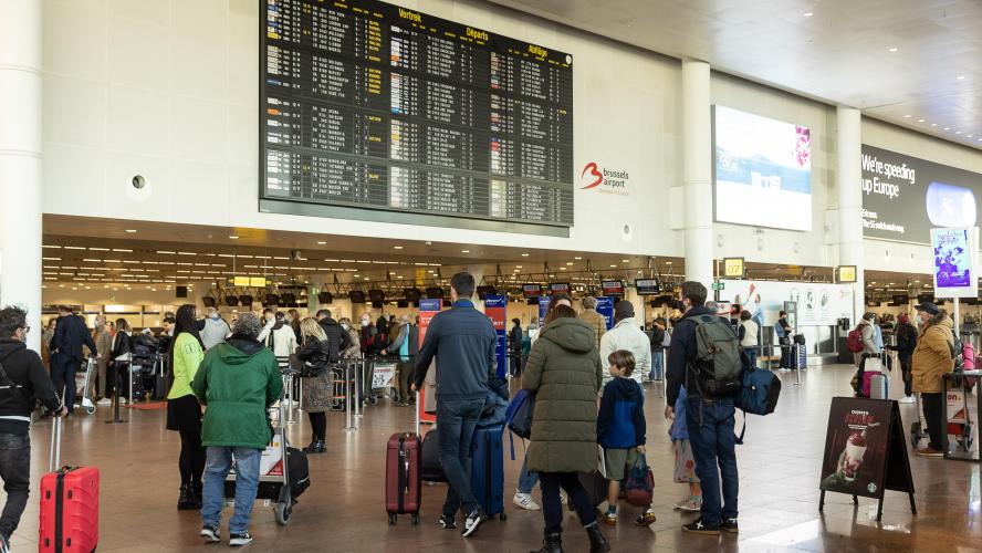 Brussels Airport: Major disruptions due to bad weather on Thursday
