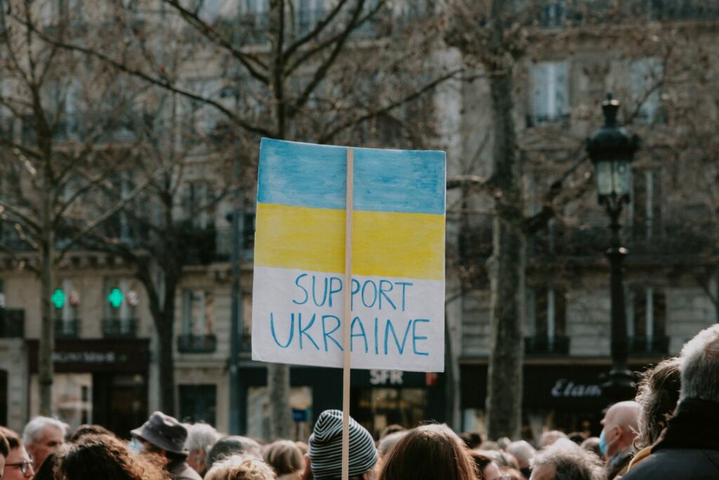 War-themed Ukraine Independence Day celebrations commence in Ghent