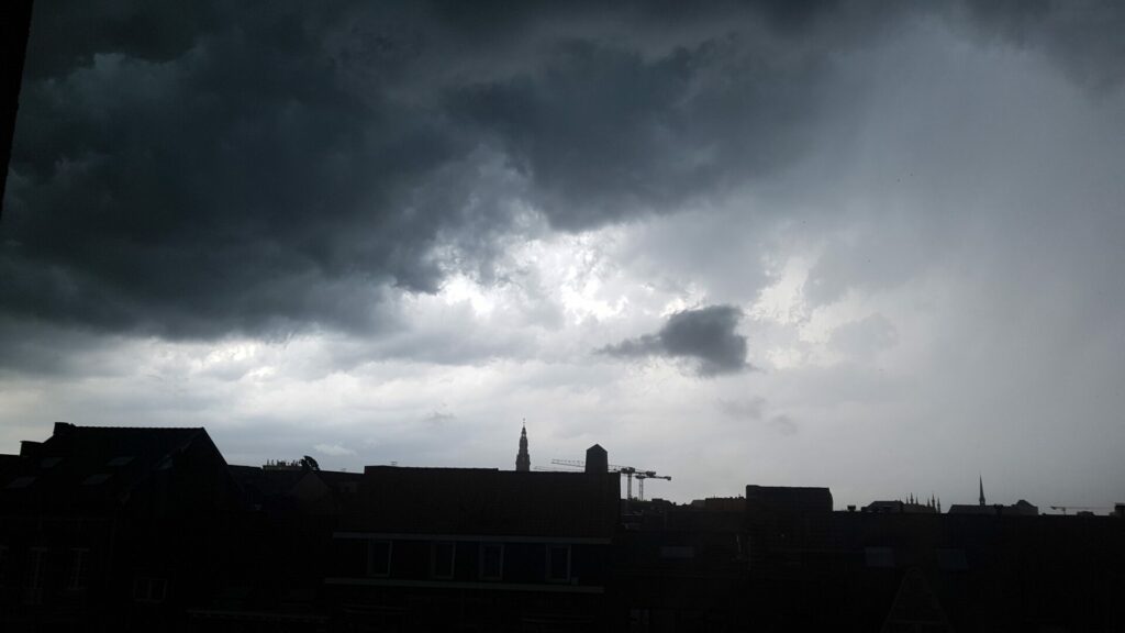 Grey skies carry over into next week