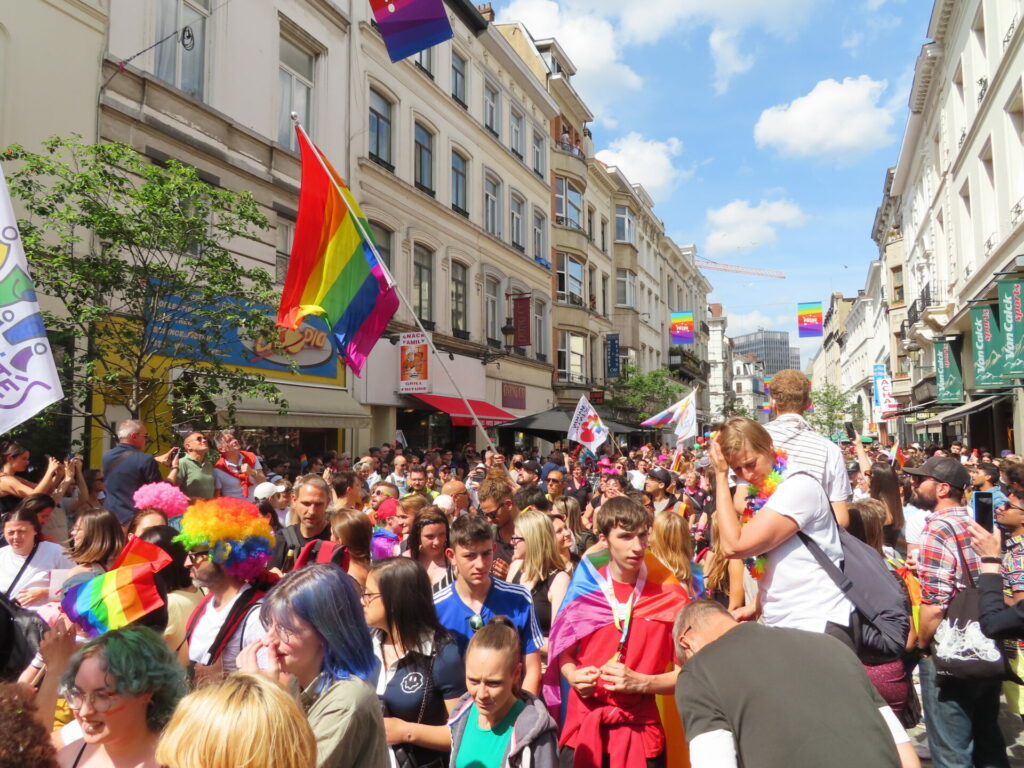 First victim of syringe attack reported to Pride organisation
