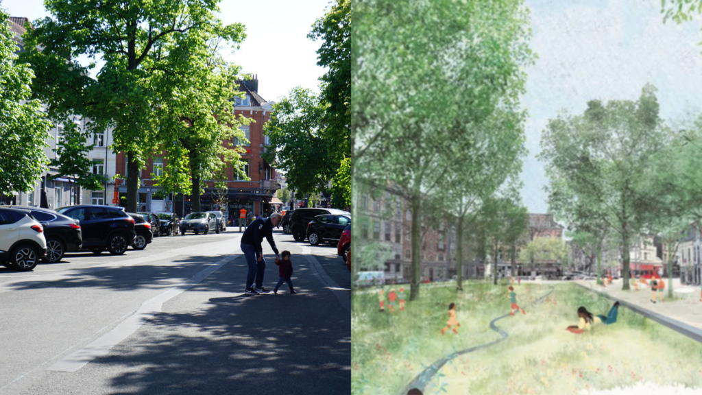 'City garden': Architects appointed to transform Place du Châtelain