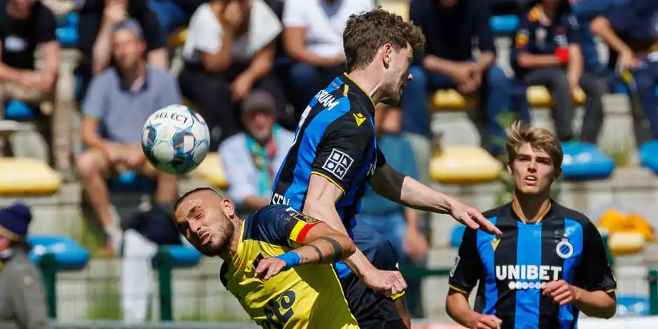 Union Saint-Gilloise overtaken by Club Brugge in playoffs after 0-2 defeat