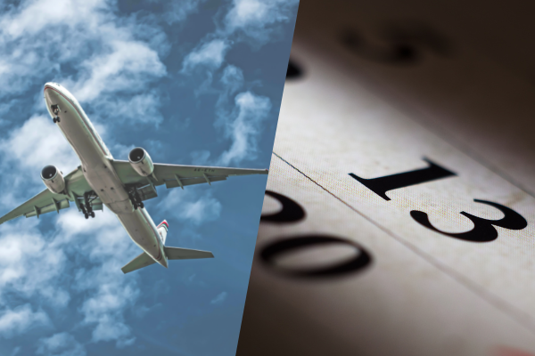 Ultimate tip for flying more cheaply? Travel on Friday the 13th
